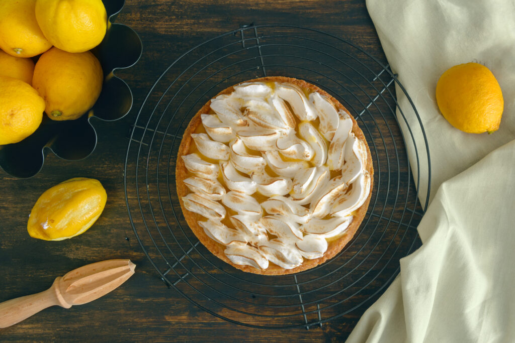 crostata al limone